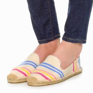 Soludos Candy Stripe Smoking Slippers